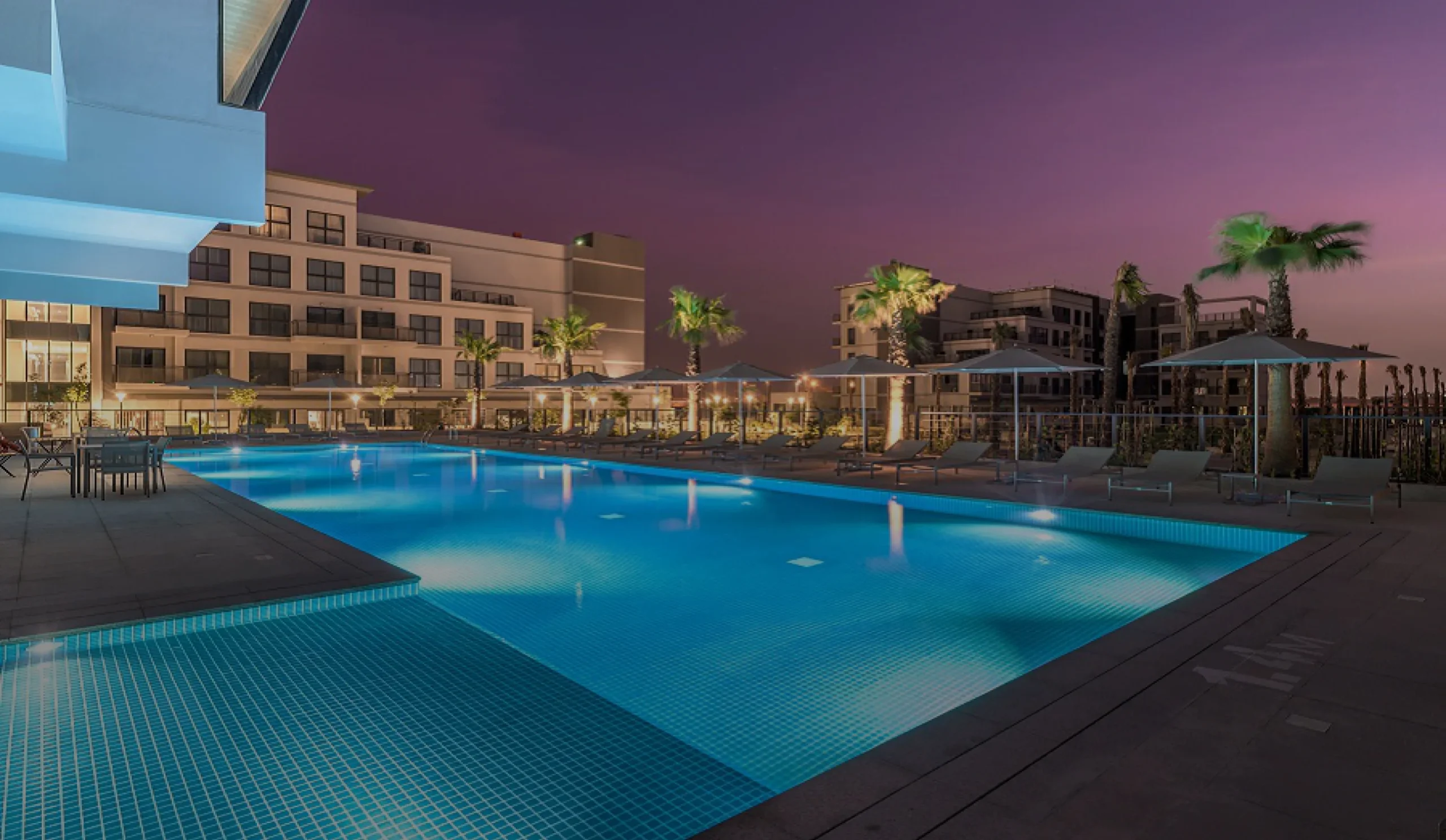 Half-Olympic swimming pool