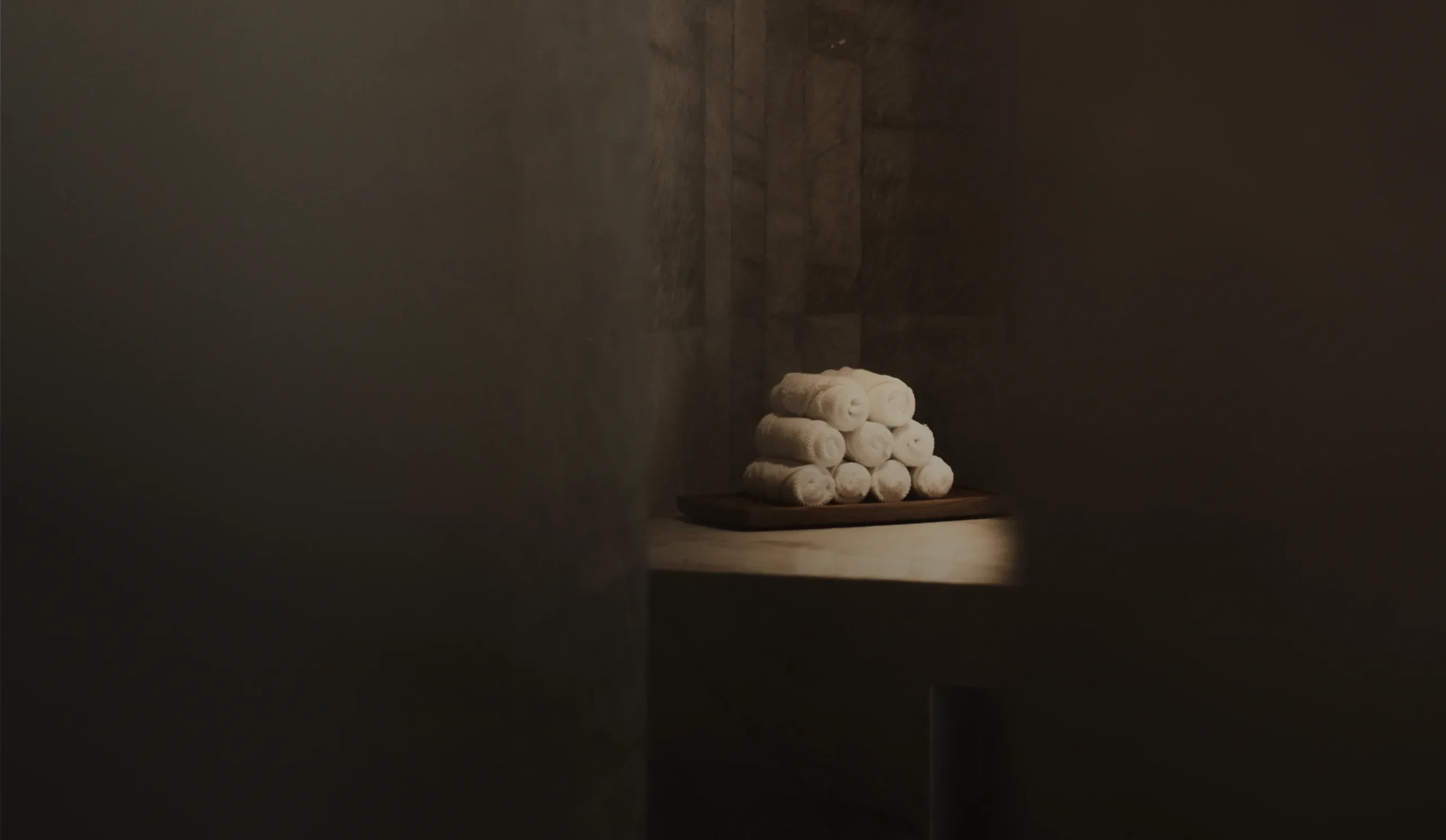 Spa treatment room