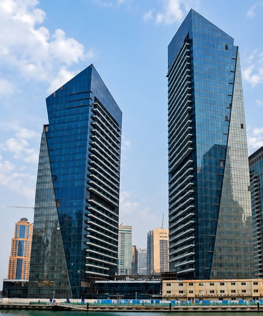 Silverene Towers Dubai Marina exterior
